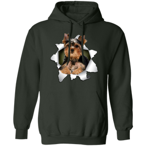 YORKSHIRE TERRIER 3D Pullover Hoodie 8 oz.