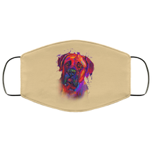 Load image into Gallery viewer, Hand painted Bullmastiff human Face Mask