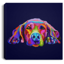 Load image into Gallery viewer, Hand Painted Weimaraners Square Canvas .75in Frame