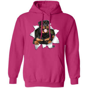 ROTWILLER 3D Pullover Hoodie 8 oz.