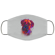 Load image into Gallery viewer, Hand painted Bullmastiff human Face Mask