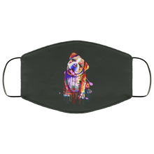 Load image into Gallery viewer, Hand painted Bull Dog human Face Mask
