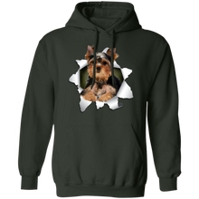 Load image into Gallery viewer, YORKSHIRE TERRIER 3D Pullover Hoodie 8 oz.