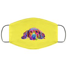 Load image into Gallery viewer, Hand painted weimaraners Human Face Mask