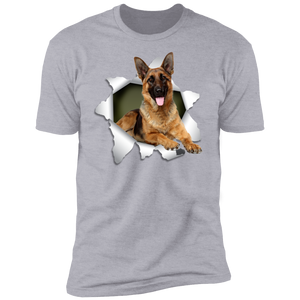 GERMAN SHEPHERD 3D Premium Short Sleeve T-Shirt