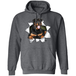 ROTWILLER 3D Pullover Hoodie 8 oz.