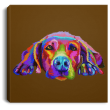 Load image into Gallery viewer, Hand Painted Weimaraners Square Canvas .75in Frame