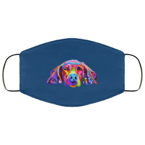 Hand painted weimaraners Human Face Mask