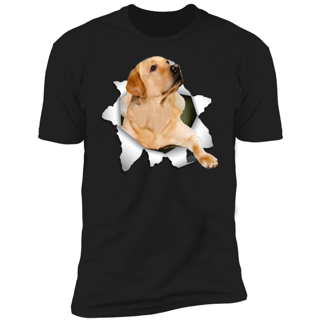 LABRADOR RETRIEVER 3D Premium Short Sleeve T-Shirt