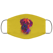 Load image into Gallery viewer, Hand painted Bullmastiff human Face Mask