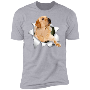 LABRADOR RETRIEVER 3D Premium Short Sleeve T-Shirt
