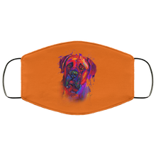 Load image into Gallery viewer, Hand painted Bullmastiff human Face Mask