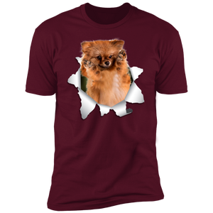 GERMAN SPITZ KLEIN 3D Premium Short Sleeve T-Shirt