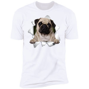 PUG 3D Premium Short Sleeve T-Shirt