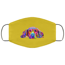 Load image into Gallery viewer, Hand painted weimaraners Human Face Mask