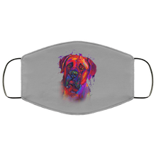 Load image into Gallery viewer, Hand painted Bullmastiff human Face Mask
