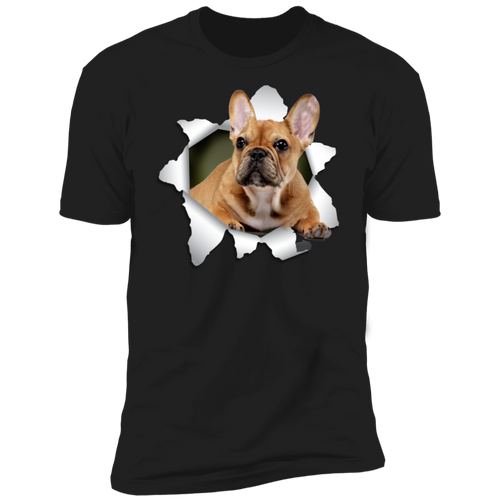 FRENCH BULLDOG 3D Premium Short Sleeve T-Shirt