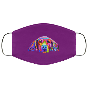 Hand painted weimaraners Human Face Mask