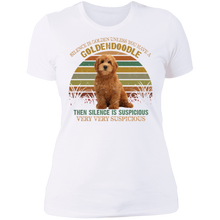 Load image into Gallery viewer, GOLDENDOODLE Ladies&#39; Boyfriend T-Shirt