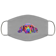 Load image into Gallery viewer, Hand painted weimaraners Human Face Mask