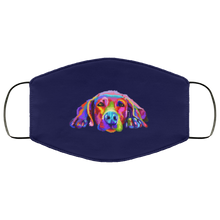 Load image into Gallery viewer, Hand painted weimaraners Human Face Mask