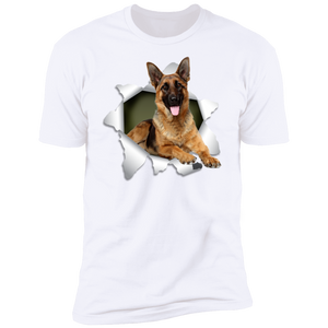 GERMAN SHEPHERD 3D Premium Short Sleeve T-Shirt