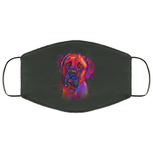 Load image into Gallery viewer, Hand painted Bullmastiff human Face Mask