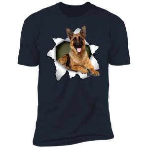GERMAN SHEPHERD 3D Premium Short Sleeve T-Shirt