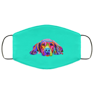 Hand painted weimaraners Human Face Mask