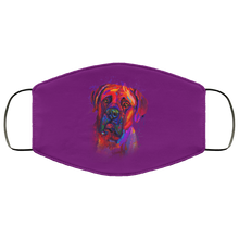 Load image into Gallery viewer, Hand painted Bullmastiff human Face Mask