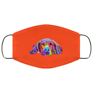 Hand painted weimaraners Human Face Mask