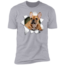 Load image into Gallery viewer, FRENCH BULLDOG 3D Premium Short Sleeve T-Shirt
