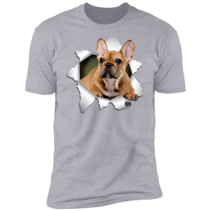 FRENCH BULLDOG 3D Premium Short Sleeve T-Shirt