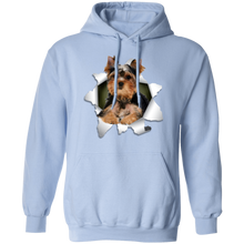 Load image into Gallery viewer, YORKSHIRE TERRIER 3D Pullover Hoodie 8 oz.