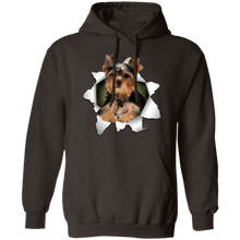 Load image into Gallery viewer, YORKSHIRE TERRIER 3D Pullover Hoodie 8 oz.