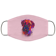 Load image into Gallery viewer, Hand painted Bullmastiff human Face Mask