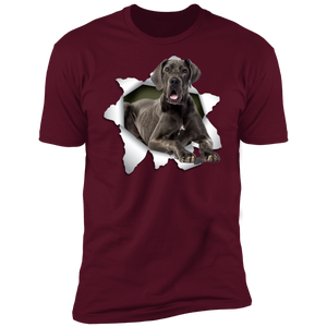 GREAT DANE 3D Premium Short Sleeve T-Shirt