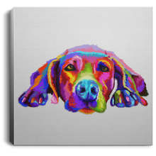 Load image into Gallery viewer, Hand Painted Weimaraners Square Canvas .75in Frame