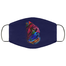 Load image into Gallery viewer, Hand painted Bull Dog human Face Mask