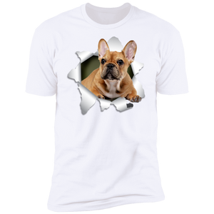 FRENCH BULLDOG 3D Premium Short Sleeve T-Shirt