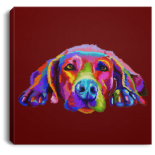 Load image into Gallery viewer, Hand Painted Weimaraners Square Canvas .75in Frame
