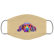 Load image into Gallery viewer, Hand painted weimaraners Human Face Mask