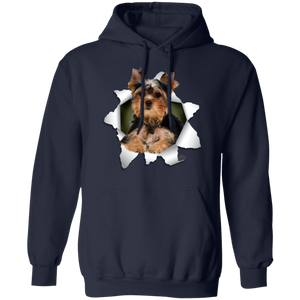 YORKSHIRE TERRIER 3D Pullover Hoodie 8 oz.