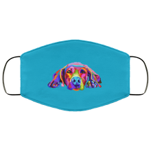 Load image into Gallery viewer, Hand painted weimaraners Human Face Mask