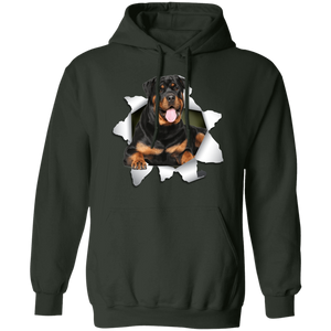 ROTWILLER 3D Pullover Hoodie 8 oz.