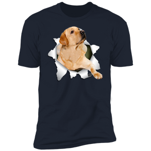LABRADOR RETRIEVER 3D Premium Short Sleeve T-Shirt