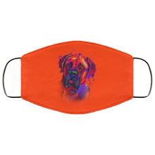 Load image into Gallery viewer, Hand painted Bullmastiff human Face Mask