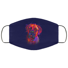 Load image into Gallery viewer, Hand painted Bullmastiff human Face Mask