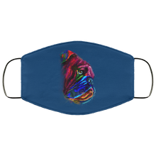 Load image into Gallery viewer, Hand painted Bull Dog human Face Mask