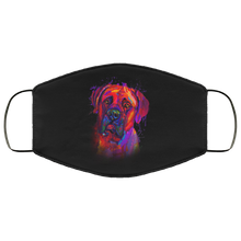 Load image into Gallery viewer, Hand painted Bullmastiff human Face Mask